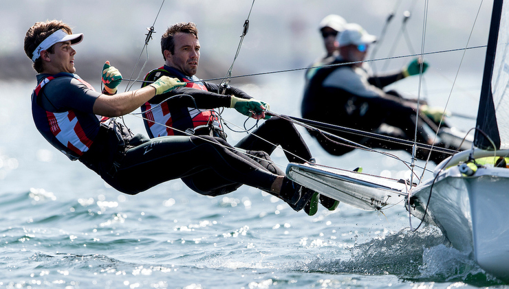 49er, 49erFX, Nacra 17 World Championships, Geelong , Australia 2020 © Pedro Martinez / Sailing Energy 13 February, 2020.