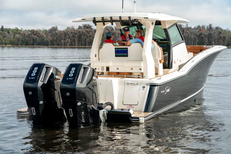 mercury nyhed v12 600hk med paa boatshow