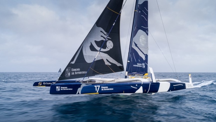 GITANA, Maxi Edmond de Rothschild. 25 July, 2019, Nav, Drone