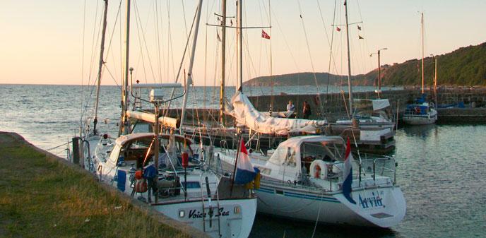 Sejlerferie paa Bornholm Vang havn