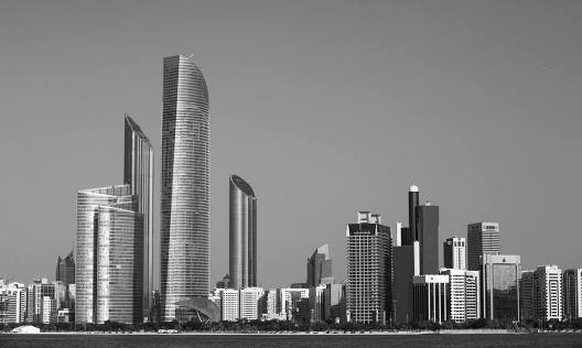 Abu Dhabi skyline 528