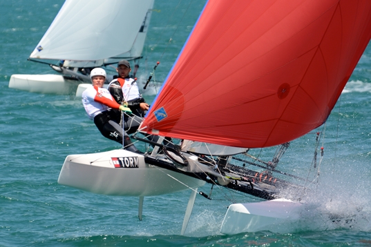 Nacra17 Allan og Line_EM2014 nr4_530_Antoine Beysens