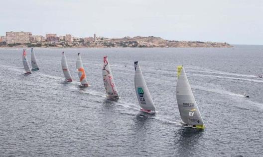 VOR fleet leaving Alicante on leg 1 asanchez_530