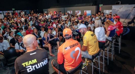 VOR leg1-skippers-press-conference 530