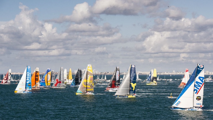 vendee globe 2020 sailing event france depart aerien alea