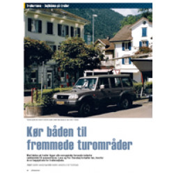 Kør båden til fremmede turområder