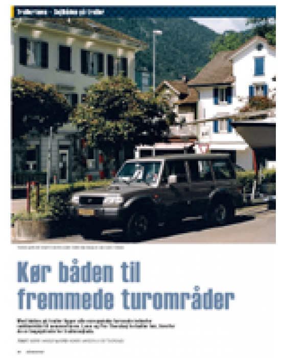 Kør båden til fremmede turområder