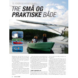 Tre små og praktiske både