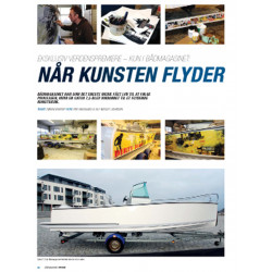 Eksklusiv verdenspremiere – kun i Bådmagasinet: Når kunsten flyder 