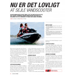 Nu er det lovligt at sejle vandscooter