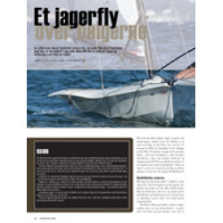 Et jagerfly over bølgerne