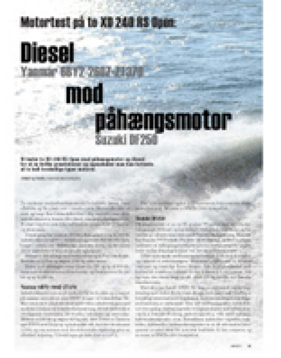 Motortest: Diesel mod påhængsmotor