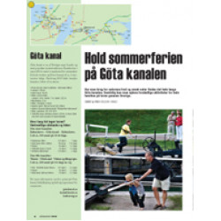 Hold sommerferien på Göta kanalen