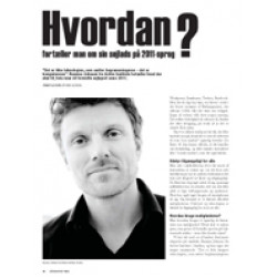 Sejlsport som folkesport: Hvordan fortæller man om sin sejlads på 2011-sprog?