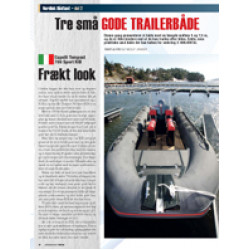 Tre små gode trailerbåde: Capelli Tempest 700 Sport RIB, Quicksilver Activ 535 Open og Sea Ray 235 Weekender