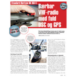 Standard Horizon HX 851 E: Bærbar VHF-radio med fuld DSC og GPS