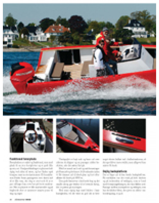 Smartboat 23: Smart, smal og hurtig 100 % daycruiser