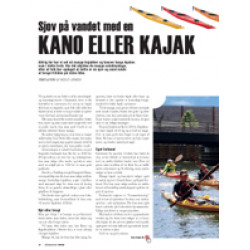 Sjov på vandet med en kano eller kajak