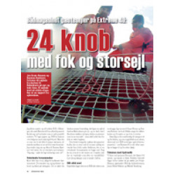 Gæstesejler på Extreme 40: 24 knob med fok og storsejl