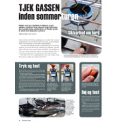 Tjek gassen inden sommerturen