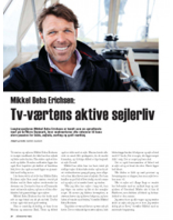 Mikkel Beha Erichsen: Tv-værtens aktive sejlerliv