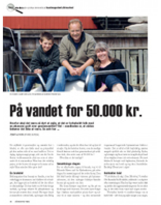 Brugtbåd Grace 30: På vandet for 50.000 kr.