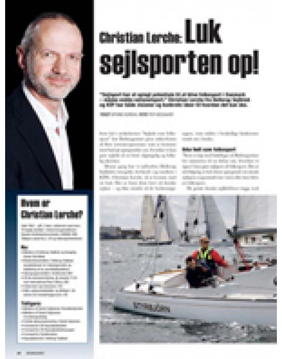 Christian Lerche: Luk sejlsporten op!