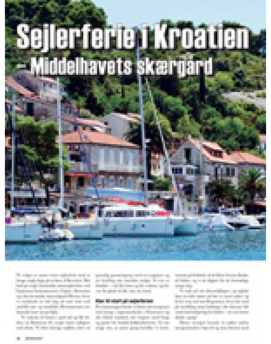 Sejlerferie i Kroatien – Middelhavets skærgård