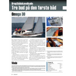 Tre brugte både: Omega 30, Hanse 320 og Bianca Lido