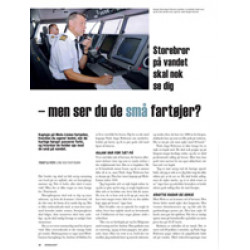 Storebror på vandet ser dig – men ser du små fartøjer?