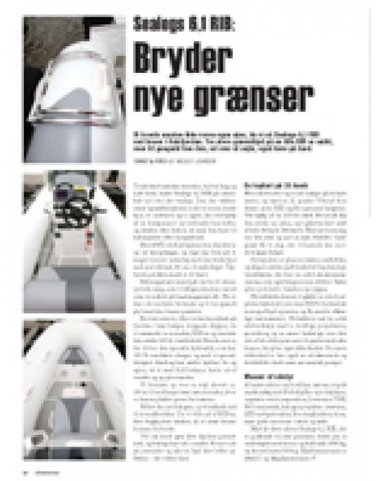 Sealegs 6,1 RIB: Bryder nye grænser  