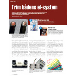Trim bådens el-system  
