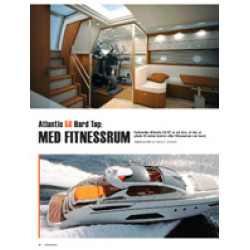 Atlantis 58 Hard Top med fitnessrum  