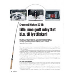 Crescent Mickey SC 56: Lille, men godt udnyttet bl.a. til lystfiskeri