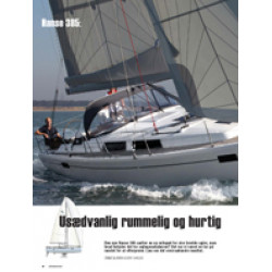 Hanse 385: Usædvanlig rummelig og hurtig  