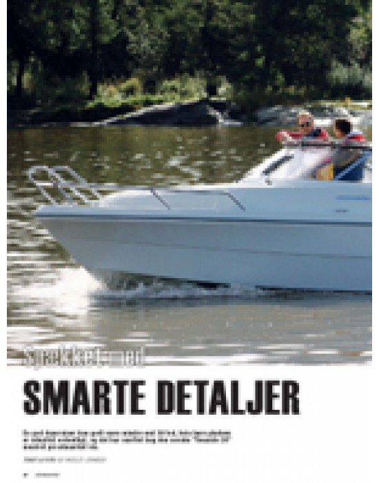 Seaside 26 Daycruiser, spækket med smarte detaljer Seaside 26 Daycruiser, spækket med smarte detaljer