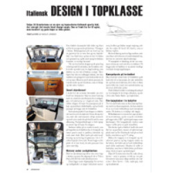 Salpa 30 Granturismo, Italiensk design i topklasse  