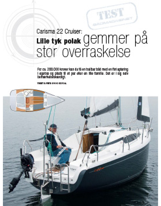 Carisma 22 Cruiser