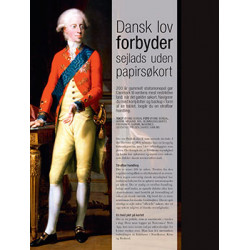 Dansk lovforbydersejlads udenpapirsøkort