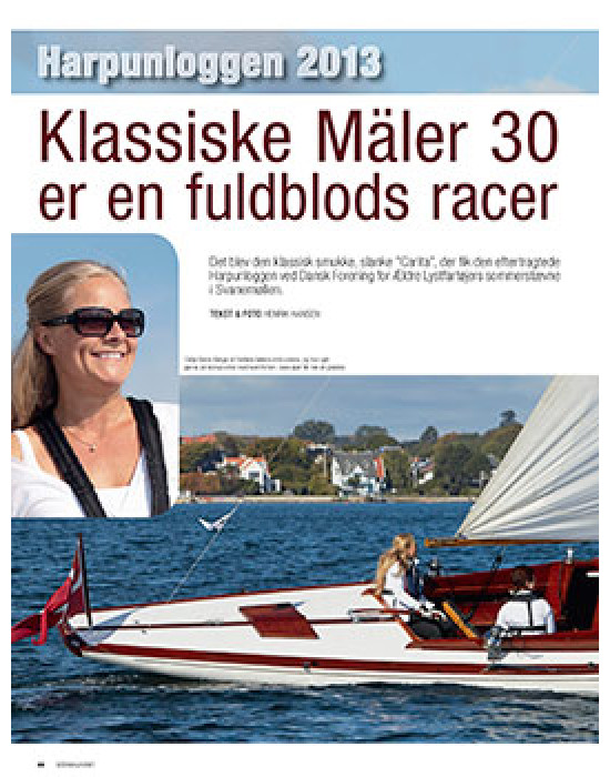 Klassiske Mäler 30er en fuldblods racer