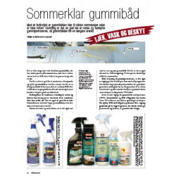 Sommerklar gummibåd: Tjek, vask og beskyt