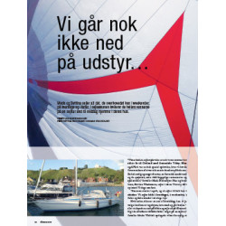 Vi går nok ikke ned på udstyr...