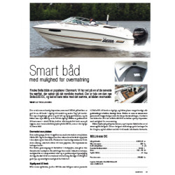 Bella 630DC Smart båd med muligheder for overnatning