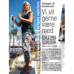 Teenagere på sommerturen