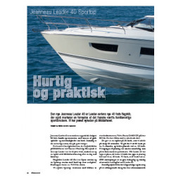 Jeanneau Leader 40 Sportop hurtig og praktisk