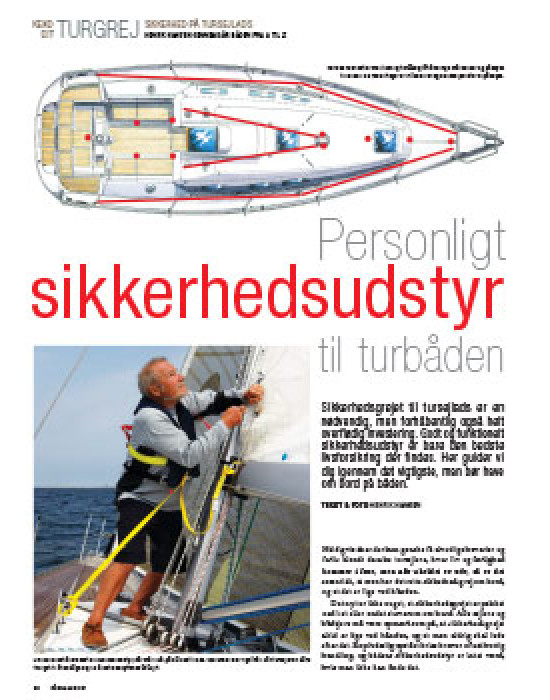 Kend dit turgrej Sikkerhed på tursejlads