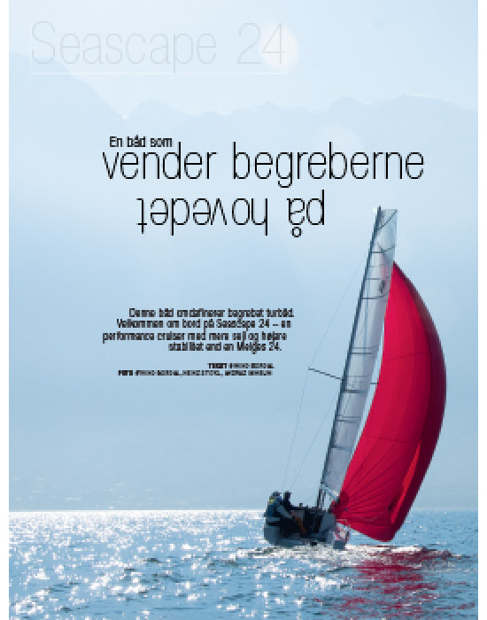 Seascape 24 - en båd som vender begreberne på hovedet
