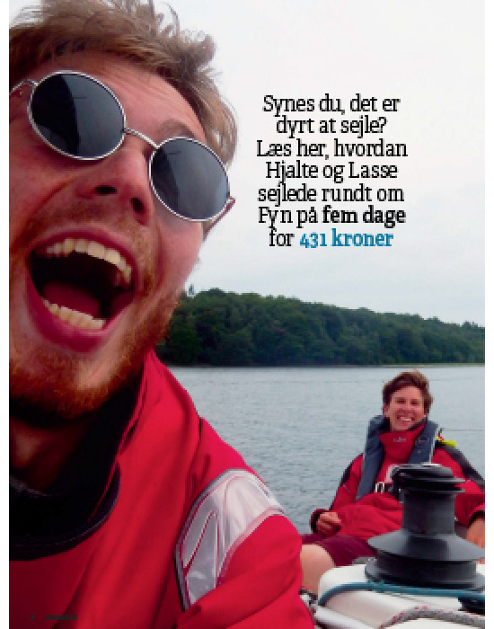 Unge på budgetsejlads