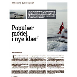 Marex 310 Sun Cruiser - populær model i nye klær'