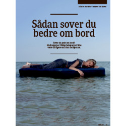 Sådan sover du bedre om bord